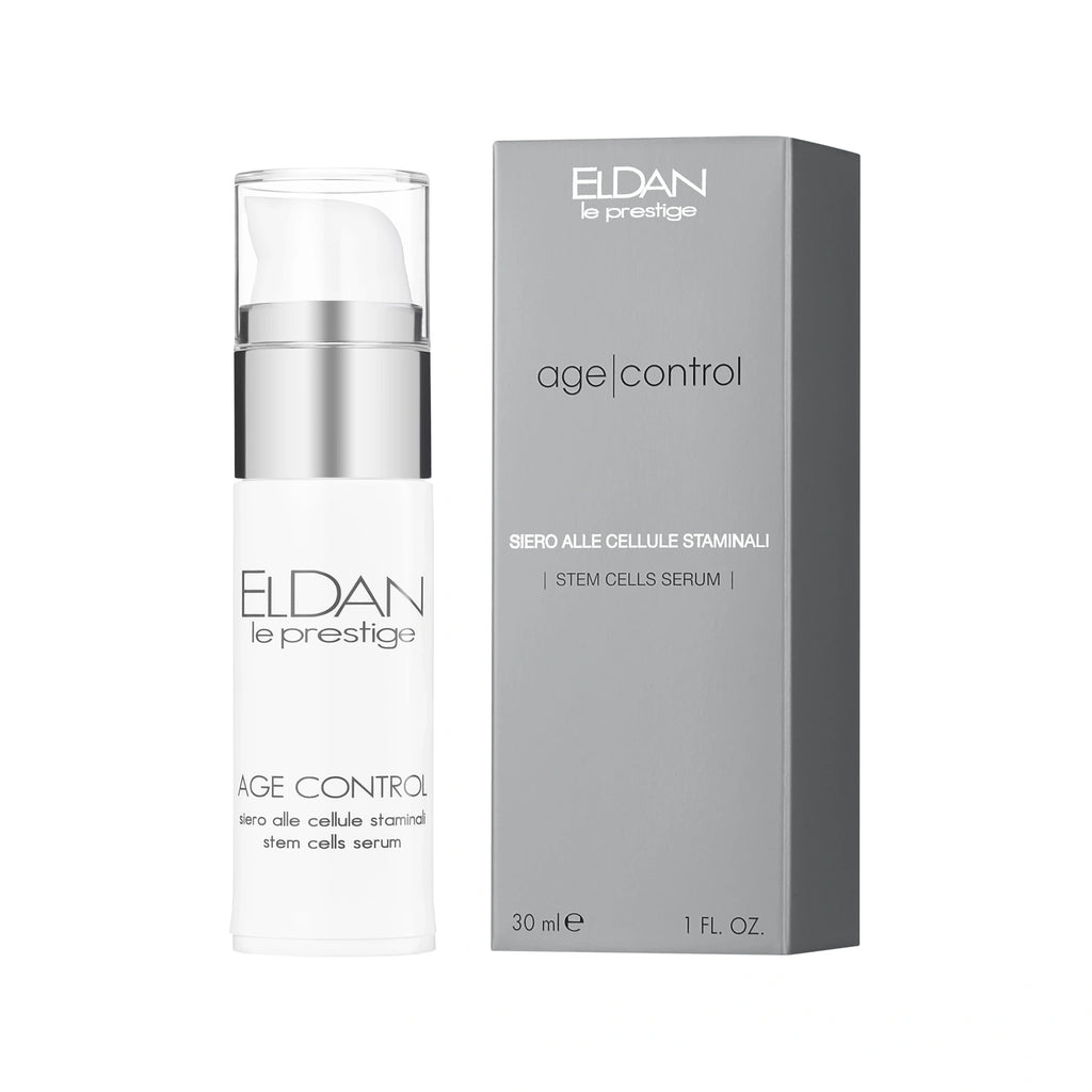 Eldan Age Control Steam Cells Serum Box & Flasche