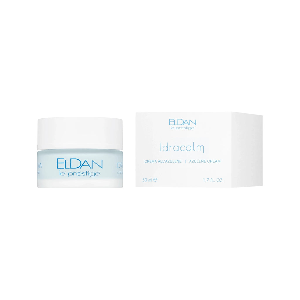Eldan Idracalm Azulene Cream Box & Tiegel