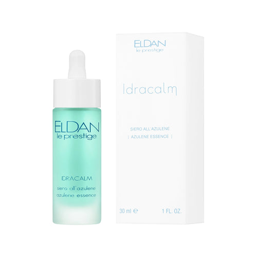 Eldan Cosmetics Le Prestige Idracalm Azulene Essence Flsche & Box