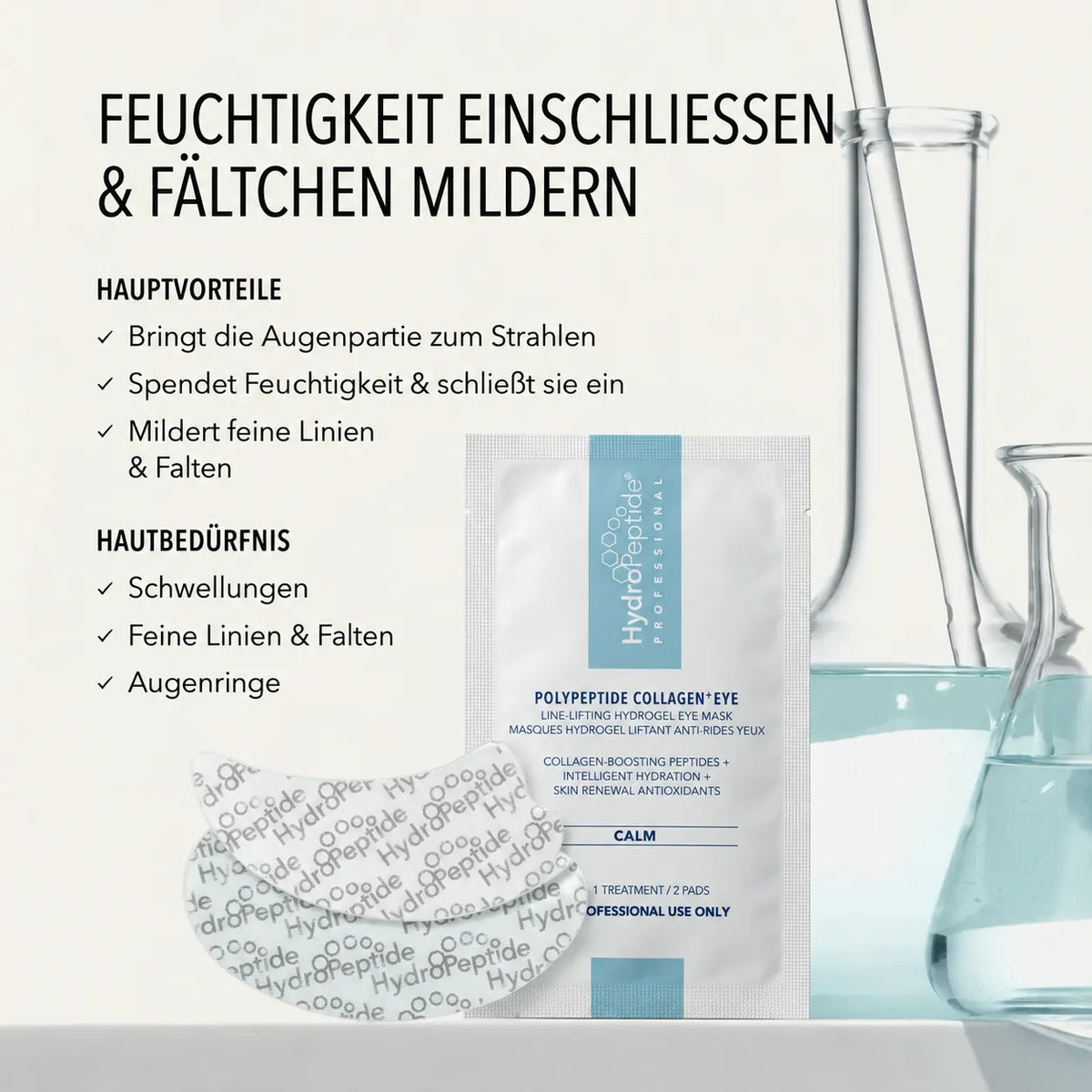 HydroPeptide Polypeptide Collagel+ Eye Patches