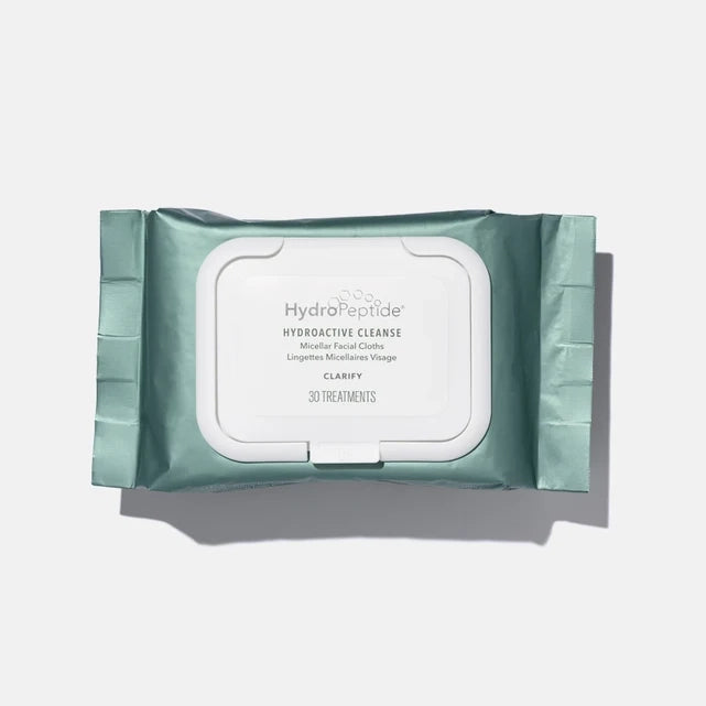 HydroPeptide Hydroactive Cleanse Micellar Facial Cloths Pack