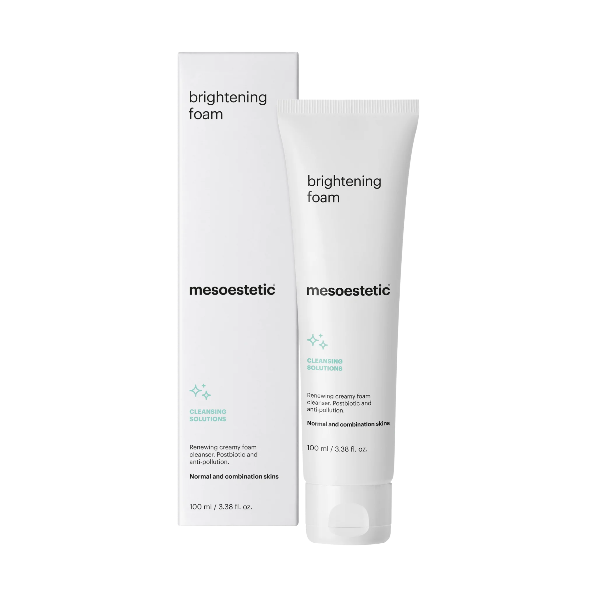mesoestetic brightening foam