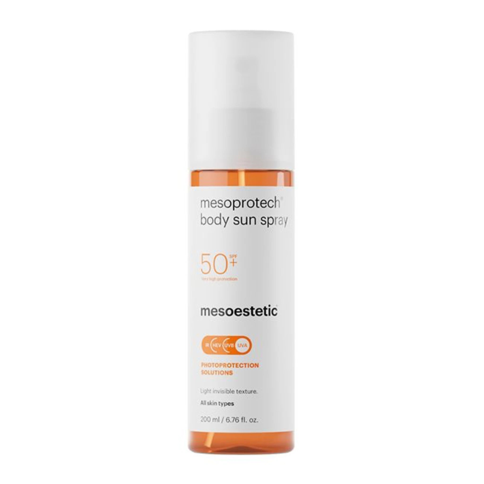 mesoestetic mesoprotech body sun spray 50
