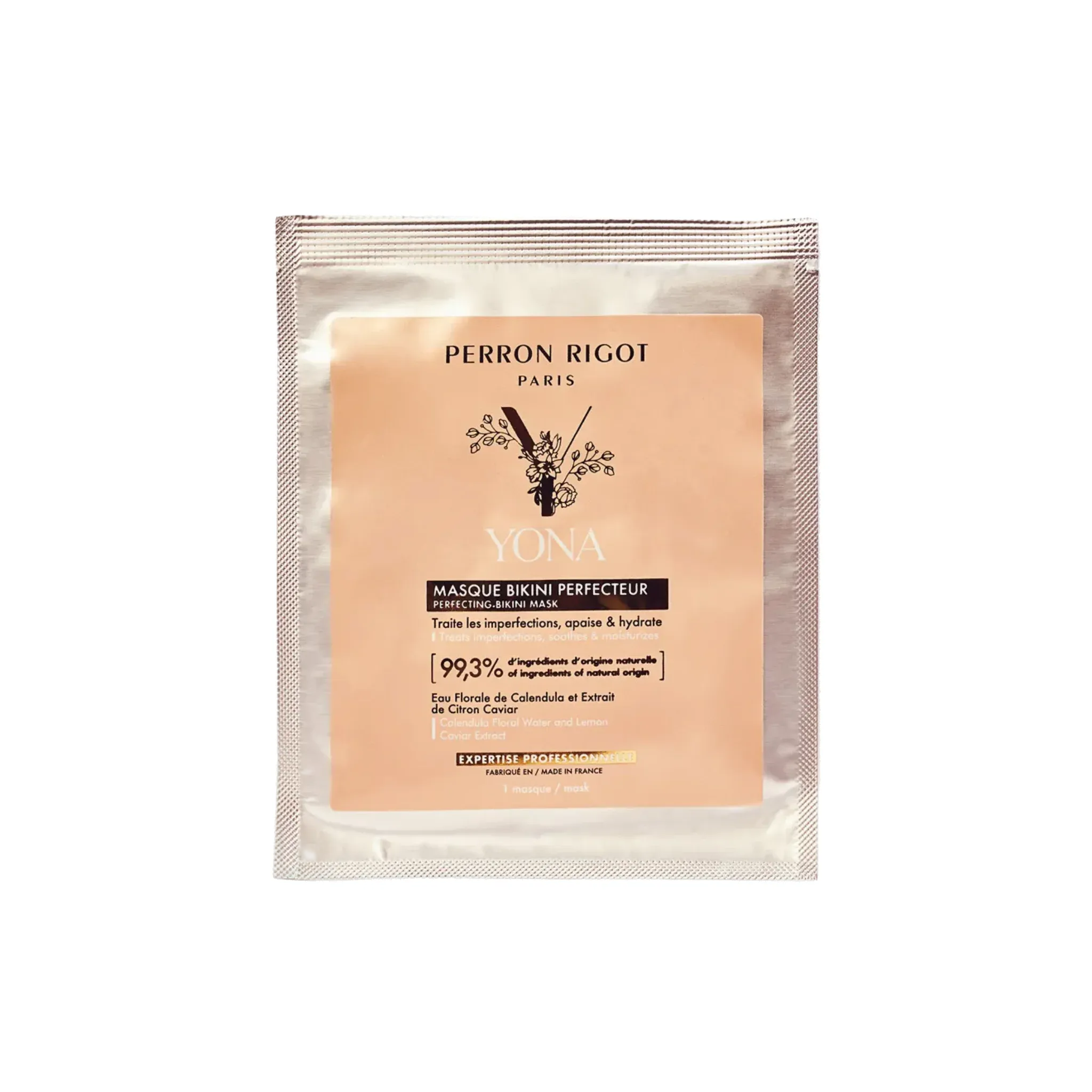 Perron Rigot Perfecting Bikini Mask beruhigende Hautpflegemaske in Originalverpackung